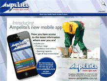 Tablet Screenshot of ampelite.co.nz